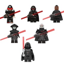 6pcs Darth Vader and The Inquisitors Second Sister Reva Star Wars Minifigures - £13.57 GBP