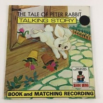 Magic Media Talking Story Peter Rabbit 33 1/3 RPM Record Storybook Vintage 70s - £17.08 GBP