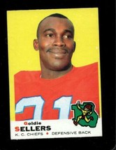 1969 Topps #119 Goldie Sellers Vgex Chiefs *X83995 - £1.56 GBP