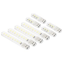 Usb Night Light, 8 Pack Portable Plug-In Mini Led Lamp Stick For Home Decor Read - $21.99