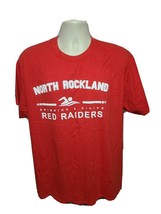 North Rockland Red Raiders Swimming &amp; Diving Adult Large Red TShirt - $332.91 MXN