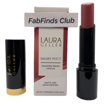 Laura Geller Smart Pout Transfer-Proof Lipstick *Witty/Mauve* Matte Mois... - $278.31 MXN