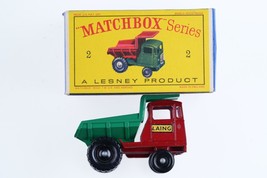 1960&#39;s Matchbox 2 Muir-Hill Dumper with box - £85.18 GBP