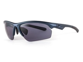 New Sundog Prime Ext Matte Dark Blue Gray-Flash Mirror Sunglasses - £60.54 GBP