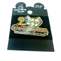 WALT DISNEY WORLD 2000 LAPEL PIN &quot;CELEBRATE THE FUTURE HAND IN HAND&quot; - £10.29 GBP