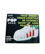 Jaki Maker Pop White Sneakers JK201- New - £11.47 GBP