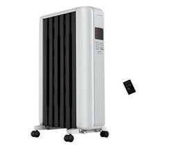 PELONIS Space Heater in Steel Cover, Portable Oil Heater with Thermostat - £59.35 GBP