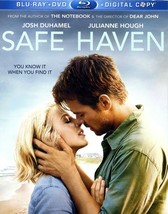 Safe Haven (Blu-ray + DVD + Digital 2013, 2-Disc Set) NEW Sealed, Free Shipping - $8.86