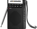 Portable Radio Am Fm, Transistor Radio With Loud Speaker, Headphone Jack... - $18.99