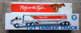 Exxon Tanker Toy Truck &quot;Rely on the Tiger&quot; Head/Tail Lights light up - H... - £14.37 GBP