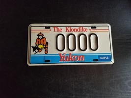 Yukon (The Klondike) Sample License Plate - $36.66