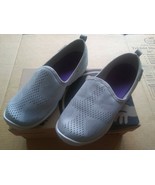 Crocs Women DuetBusyDayXpress MeshSkimmer Shoe US 5 Light Grey Graphite EUC - £17.06 GBP
