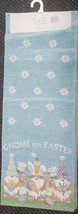 Extra Long Tapestry Table Runner, 13&quot;x72&quot;, GNOMES &amp; FLOWERS,GNOMES FOR E... - £18.98 GBP