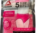 Reebok Girls Size L 12-14 Seamless Hipsters 5-Pack Stretch Panties Nip - £12.54 GBP