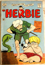 HERBIE# 5 Oct-Nov 1964 (7.0 FN/VF) BEATLES Parody DEAN MARTIN FRANK SINA... - £51.83 GBP