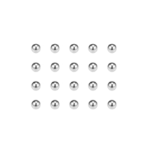 Uxcell 1.2Mm Bearing Balls 304 Stainless Steel G100 Precision Balls 50Pcs - $10.57