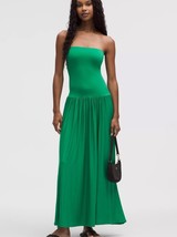 LULULEMON 2-IN-1 Maxi Dress Raceway Green  XXS XS M L XL NWT SAME DAY US... - $209.95