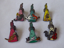 Disney Trading Pins Aristocats Trumpets Complete set of 6 Including Chaser - £73.87 GBP