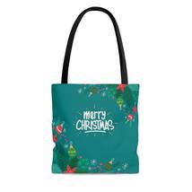 Merry Christmas Balls XMas Spruce AOP Tote Bag - £21.06 GBP+