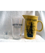 Cutty Sark Scotch Whisky Pitcher, Pint &amp; Shot Glass Cutty Leads Beer Fol... - £27.18 GBP