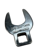 Craftsman Tools Chrome Crowfoot Wrench 3/8&quot; Drive 43624 5/8” VV SAE USA - £12.51 GBP