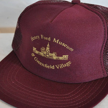 VTG Henry Ford Museum Trucker Style Baseball Hat/Cap - £38.79 GBP