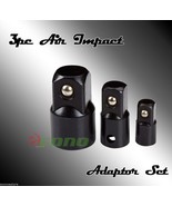 3pc Impact  Socket Adapter Set 1/4&quot; 3/8&quot; 1/2&quot; 3/4&quot; Sizes For Power Drills - $193.75 MXN