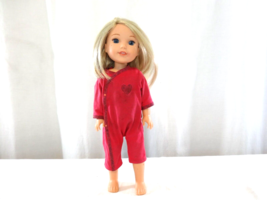 American Girl Wellie Wishers CAMILLE Doll 14.5” - Blonde Blue Eyes and Outfit - $19.80