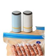 1 Pc Portable Handheld Electric Vacuum Machine, Food Storage Bag, Sealed... - $313.17 MXN+