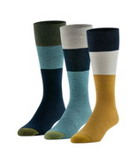 GoldToe Edition Mens Comfort Top Flat Crew Socks Assorted, 3 Pack - €13,63 EUR