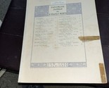 Vintage Sheet Music Goodbye F Paolo Tosti 1910 - $9.90