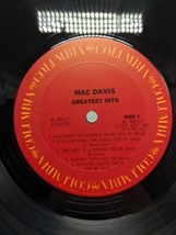 Mac Davis I Believe In Music Vinyl Record - £6.64 GBP