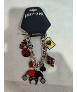 Harley Quinn Classic Charm Bracelet By Bioworld Brand New! - £14.51 GBP