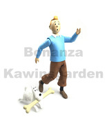 The Adventures of Tintin 18 cm PVC Action Figure with Snowy Toy Home Dec... - $667.41 MXN