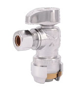 23036-0000LFA Angle Stop 1/4 Turn Valve, 1/2 Inch X 3/8 Inch, Compressio... - $48.80 CAD
