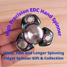 High Quality Metal Hand Spinner | EDC Anti-stress Spinner | Gyro Metal S... - £47.68 GBP+