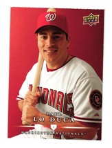 2008 Upper Deck First Edition #494 Paul Lo Duca Washington Nationals - £1.33 GBP