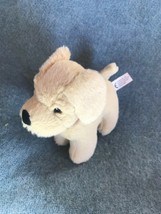 Gently Used Small Tan Plush Yellow Labrador Lab Puppy Dog Stuffed Animal – 5.25  - £9.02 GBP