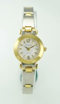 Rumours Reloj Mujer Inoxidable Oro Plata Acero Resistente Al Agua Blanco Cuarzo - £11.91 GBP