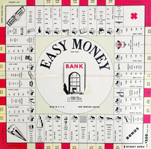 1950s Easy Money Board Game Milton Bradley Company Complete 4039 Finance... - $49.99
