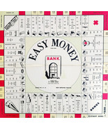 1950s Easy Money Board Game Milton Bradley Company Complete 4039 Finance... - $49.99