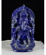 Natural Lapis Lazuli Lord Ganesha Statue 10&quot; 21000 Ct Gemstone For Home ... - €2.887,53 EUR