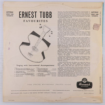 Ernest Tubb – Favourites - UK 1957 Mono Country 12&quot; LP Vinyl Record LAT 8161 - £15.68 GBP