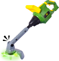 John Deere Power Tools Weed Trimmer - Construction Tool Toy with Lights and Soun - £44.80 GBP
