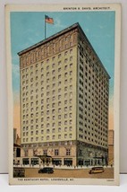 Louisville Kentucky The Kentucky Hotel Brinton Davis Architect Postcard B5 - $6.99