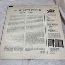 Mario Lanza Romberg The Student Prince (G) LM-2339 Lp Vinyl Record - £5.63 GBP