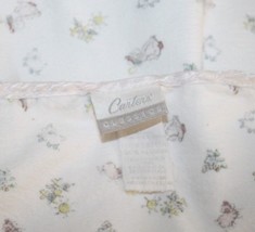 Carters Classics Mary Had a Little Lamb Baby Blanket Cotton Flannel 2-Ply USA - £16.74 GBP