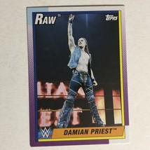 WWE Raw 2021 wrestling Trading Card #9 Damian Priest - £1.54 GBP