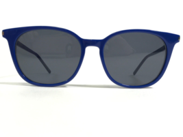Saint Laurent Sunglasses SL38 SURF 002 Blue Horn Rim Frames with Blue Lenses - £88.11 GBP