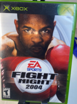Fight Night 2004  Original Xbox Game  Complete W/ Manual Free Shipping - £6.32 GBP